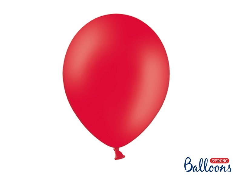 Røde latex balloner - Pynt til Studentergilde og fødselsdag