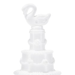 Sbebobler - Bryllupskage med svane - 4 stk.