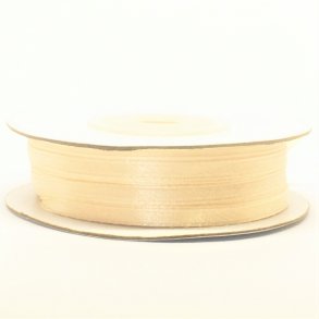 Satinbnd - Cream - 3 mm