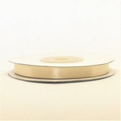 Satinbnd - Cream - 6 mm