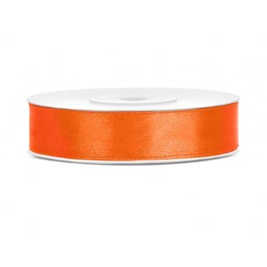 Satinbnd - Orange - 12 mm