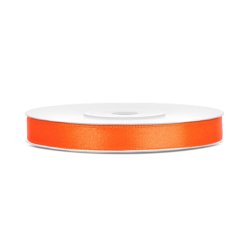 Satinbnd - Orange - 6 mm