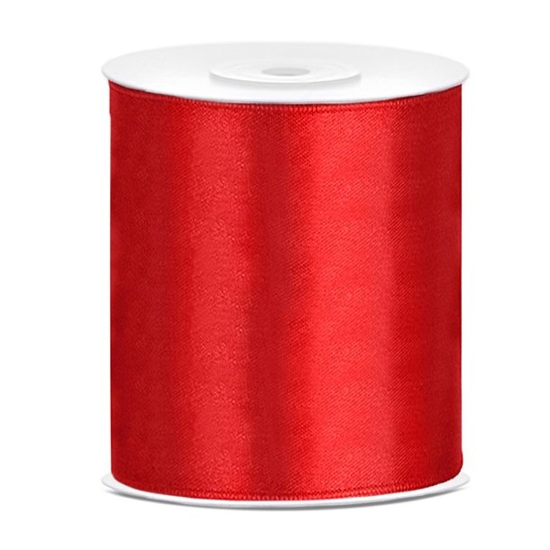 Satinbnd - Rd - 10 cm