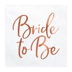 Servietter - BRIDE TO BE