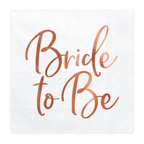Servietter - BRIDE TO BE
