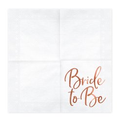 Servietter - BRIDE TO BE