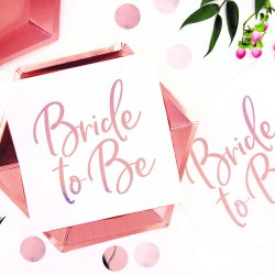 Servietter - BRIDE TO BE