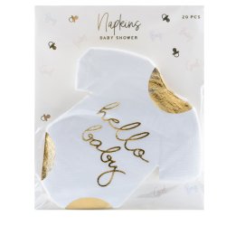 Servietter - HELLO BABY