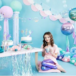 Servietter - Lysebl 33x33 cm