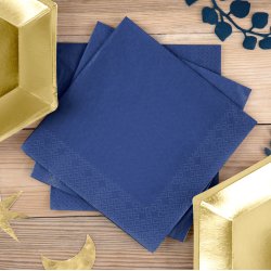 Servietter - Mrkebl 33x33 cm