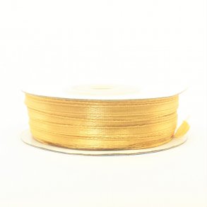 Satinbnd - Lys Guld - 3 mm