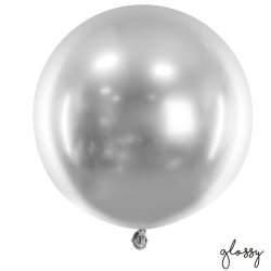 Ballon - Slv Glossy - 60 cm