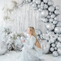 Ballon - Slv Glossy - 60 cm