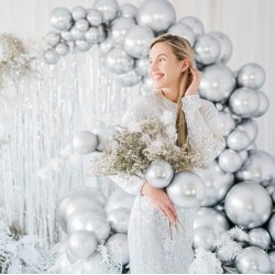 Ballon - Slv Glossy - 60 cm