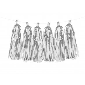 Guirlande med tassels - Slv