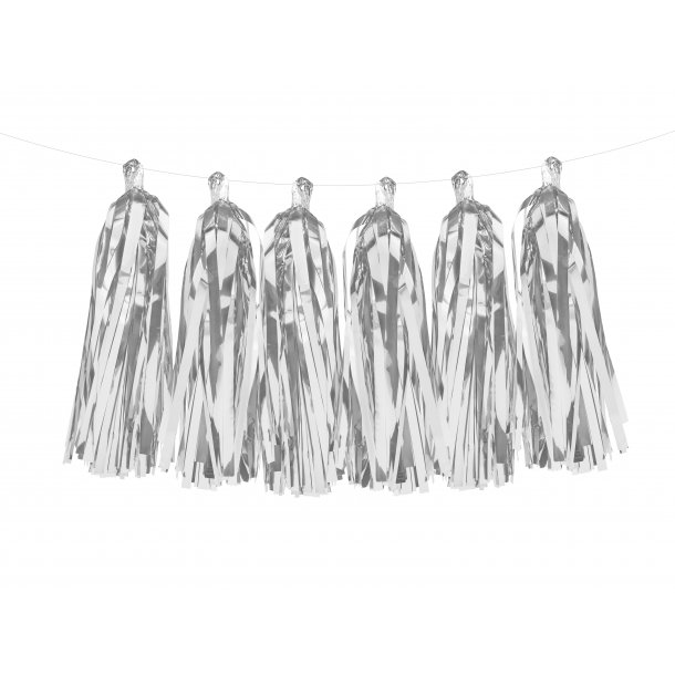 Guirlande med tassels - Slv