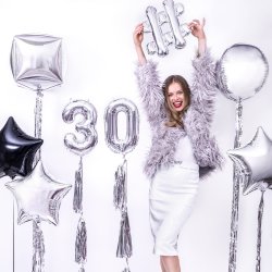 Guirlande med tassels - Slv