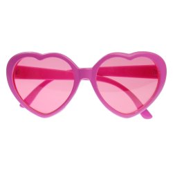 Solbriller - Hjerter - Lyserd