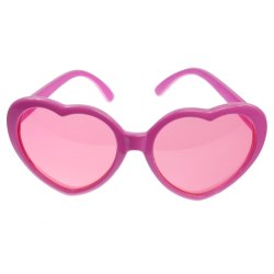 Solbriller - Hjerter - Lyserd