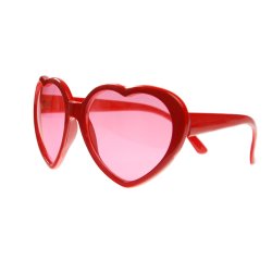 Solbriller - Hjerter - Rd