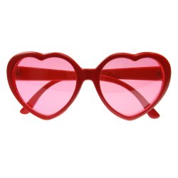 Solbriller - Hjerter - Rd