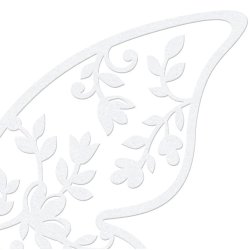 Sommerfugl - Dekoration - 8 x 5 cm - 10 stk.