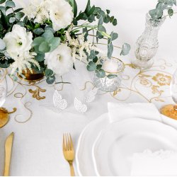 Sommerfugl - Dekoration - 6,5 x 4 cm - 10 stk.