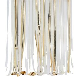 Streamer backdrop st - Guld mix