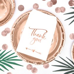 Konfetti - Cirkler - Rosaguld