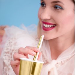 Sugerr - Guld  og hvid