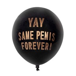 Ballon - YAY SAME PENIS FOREVER - 10 stk. 