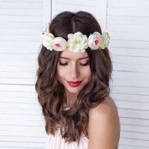 Blomsterkroner / Udklædning / Hårbøjler / Skråbånd